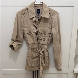 Gap cotton safari jacket